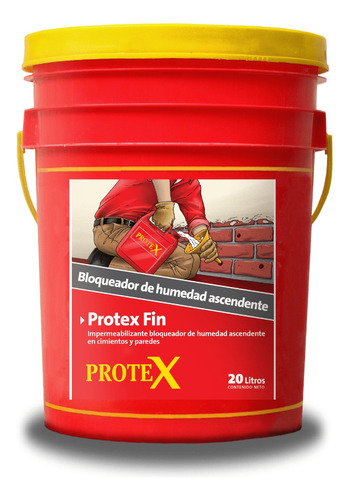 Protex Fin 20 Kg - Bloqueador De Humedad Ascendente