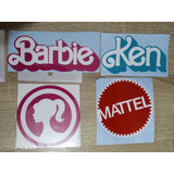 Stickers Barbie 4 Piezas 