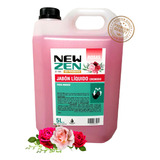 Jabon Liquido Shampoo De Manos Bidon 5 Lts Rosas Anmat