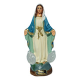 Figura Virgen María ' Medalla Milagrosa'(21 Cm) Envio Gratis