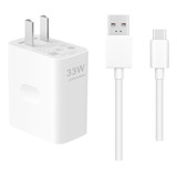 Cargador Para Oppo 33w Y Cable Usb-c  Supervooc Carga Rapida