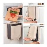 Basurero Ergonomico Plegable Papelera Portatil Cocina