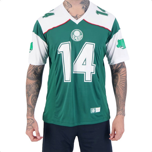 Camisa Palmeiras Futebol Americano Original Licenciada