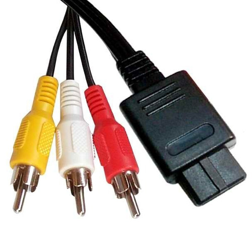 Cable Audio Y Video Gamecube Nintendo 64 Snes Disponible