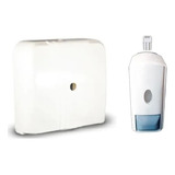 Kit Dispenser Blanco De Toalla Intercalada + Jabon Liquido  