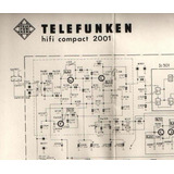Copia Manual - Esquemario  Hi Fi Compact 2001 Telefunken