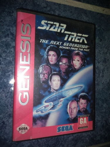 Sega Genesis Star Trek The Next Generation Juego Con Caja