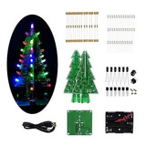 Kit De Montaje Electronico De Arbol De Navidad Led De 7 Co