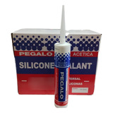 Sellador De Silicona Acetica Pegalo Caja X 24 + Envio 