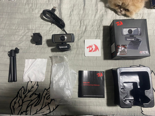 Webcam Redragon Apex Gw900 + Tampa Privacidade