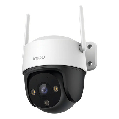 Cámara De Videovigilancia Imou Cruiser Se+ 4mp S41fen+e Ip Imagen A Color 24\u002F7 Audio Bidireccional Micrófono Y Altavoz Incorporado Disuasión Activa Detección humana + Accesorios - Kit cctv | Meses sin interés