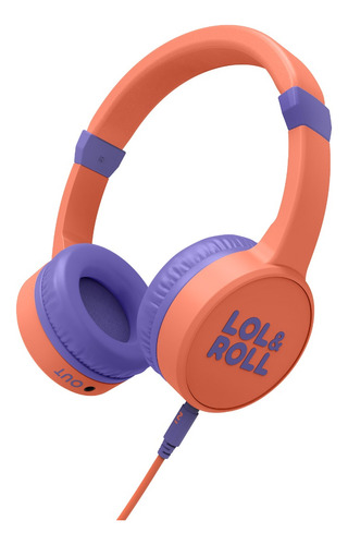 Audífonos Para Niños Y Niñas Lol&roll Pop Kids Orange