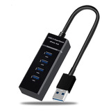 Hub Usb 3.0 4 Puertos Expansor Multi Para Laptop Pc 4 En 1