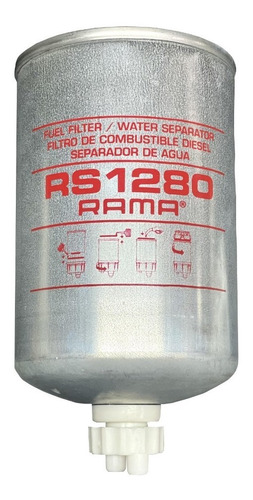 Rs1280 Filtro De Combustible Separador De Agua Rama Fs1280
