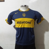 Camiseta Boca Titular 2007 Nike Original  Talle Xl Niño/dama