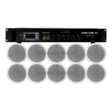 Combo Música Funcional Dome Core 60 + 10 Parlantes Esdj