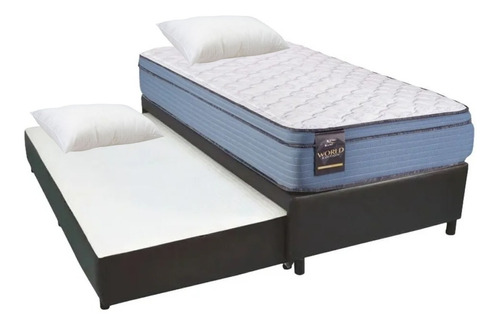 Sommier 1 1/2 Bicama 100x200 + Colchon King Koil + Almohada