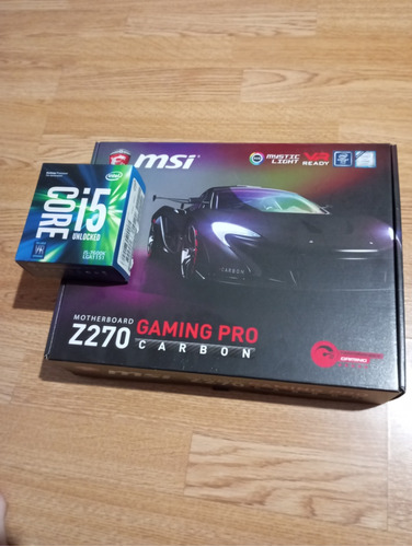 Combo Microrpocesador + Mother I5 7600k + Z270 Gaming Pro