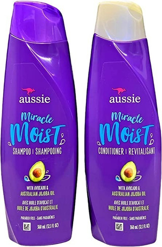 Kit Aussie Abacate - Shampoo E Condicionador 360ml