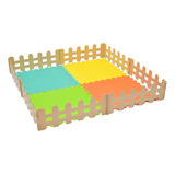 Pelotero Corral Corralito Bebe Montessori Pikler 2x2m + Piso