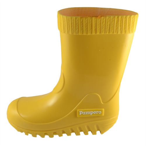 Bota Lluvia Pampero Infantil Amarillo