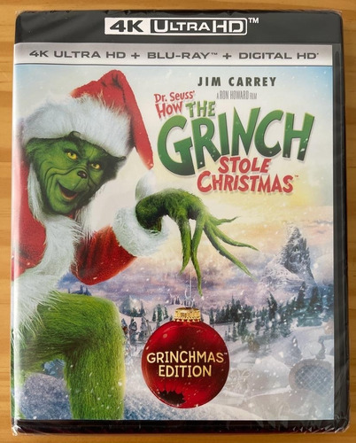 4k + Bluray O Grinch - Jim Carrey - Lacrado Dub  Leg