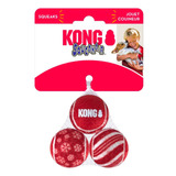 Kong Holiday Squeakair Ball 3x M