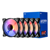 Cooler Fan Gamer Aigo Ar12 120mm Pro Conjunto C/5 Fans