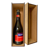 30 Caja Madera Mdf Para Una Botella De Vino Sin Botella