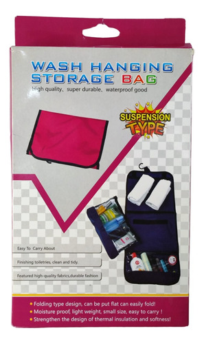 Bolsa Estuche Almacenamiento Impermeable Organizador Gancho