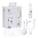 Google Chromecast Ga03131-us 4ª Geração De Voz Hd 8gb Branco