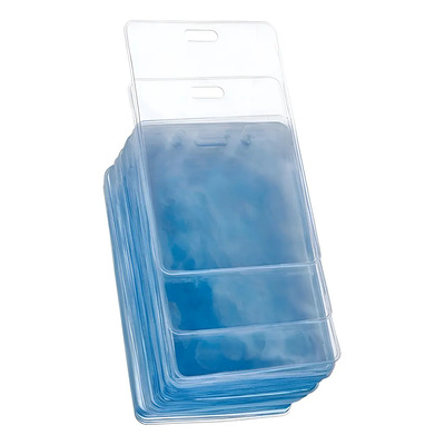 100 Mica Vertical Porta Gafete No. 12 De 11.5x17.1cm | Envío gratis