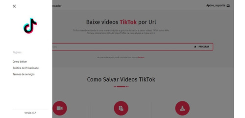 Sistema Downlod  Vídeo Tiktok Sem M,água  Extrator De Música