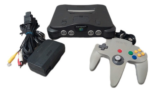 Consola Nintendo 64 Con Un Cartucho / N64 / *gmsvgspcs*