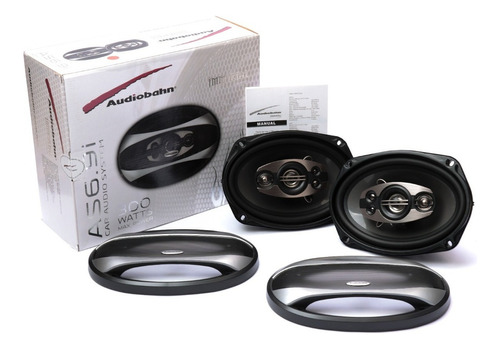 Bocinas Audiobahn As6.9i 6x9 5 Vias 150 Watts Rms