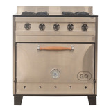 Cocina Industrial Eg 4 H 80 Cm Acero Horno Pizzero E.gratis