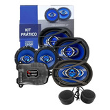 Kit Pratico Falante 280wrm 6x9+ 6 Pol + Modulo Tl500 Taramps