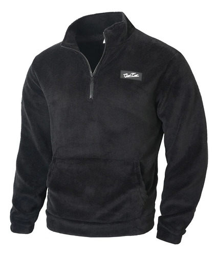 Mangas Largas En U Para Hombre, Color Liso, Casual, Casual