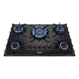 Cooktop Tripla Chama Itatiaia Itamaster 5 Bocas Preto Bivolt