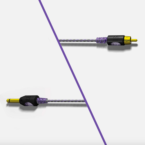 Cable Rca Morado - Cable Para Máquina De Tatuar Bishop