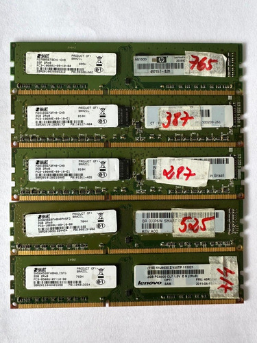 Memória Ddr3 2gb 1333mhz Smart Pc3-10600u Para Desktop 2rx8