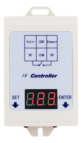 12v 24v Dc Led Pantalla Digital Medidor De Voltaje De Contro