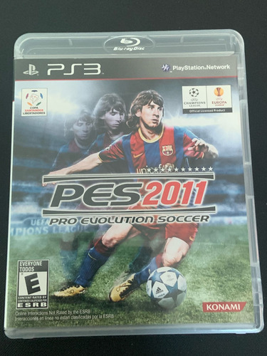 Jogo Ps3 Pro Evolution Soccer Futebol Pes 2011 Game Dvd 