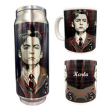 Termo Y Taza Número 5 Aidan Gallagher The Umbrella Academy