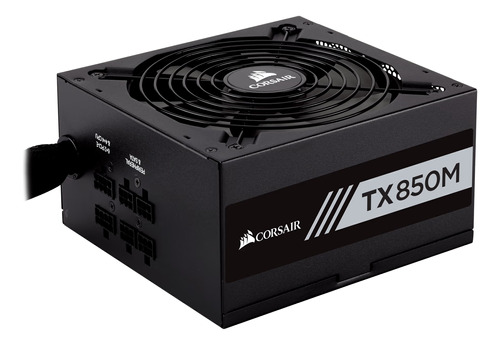 Fonte Corsair Tx850m 850w 80+ Gold/vc C/ + 2 Cabos Modulares