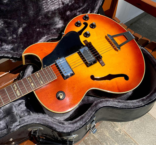 Gibson Es-175 1970 Com Case Raridade Vintage