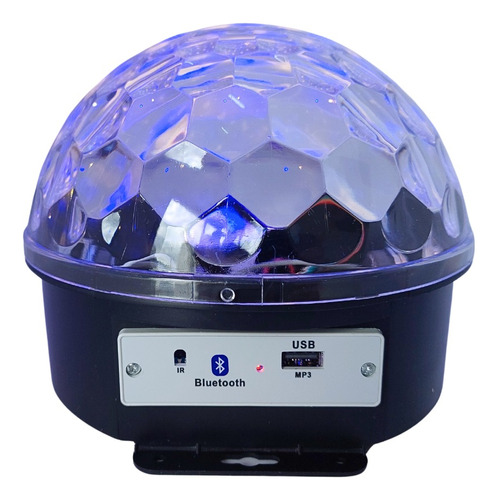 Media Esfera Bluetooth Audioritmica Parlante Boliche Led Rgb