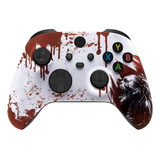 Carcasa Reemplazable Para Control Xbox Series X Zombie Rojo