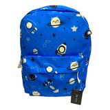 Mochila Escolar Pratys Espacio Azul + Cartuchera Regalo!