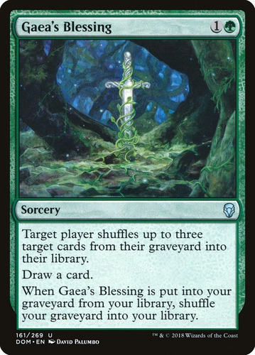 Cartas Magic Gaea's Blessing Dominaria Mtg Bsas